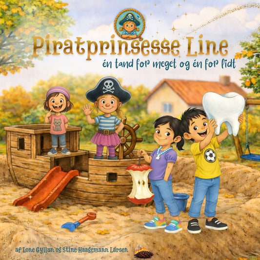 Piratprinsesse Line - En tand for meget og en for lidt - Lydbog