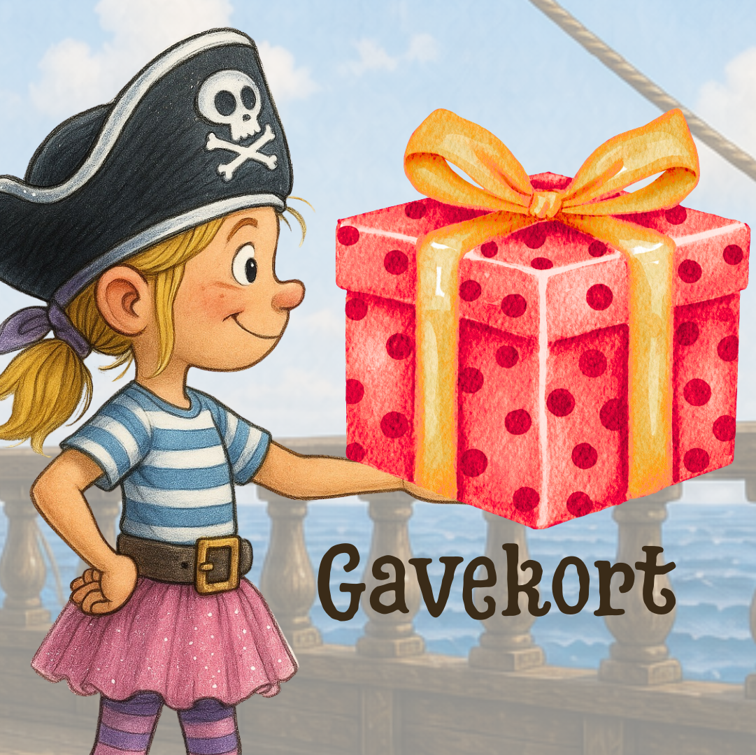 Piratprinsesse Line Gavekort